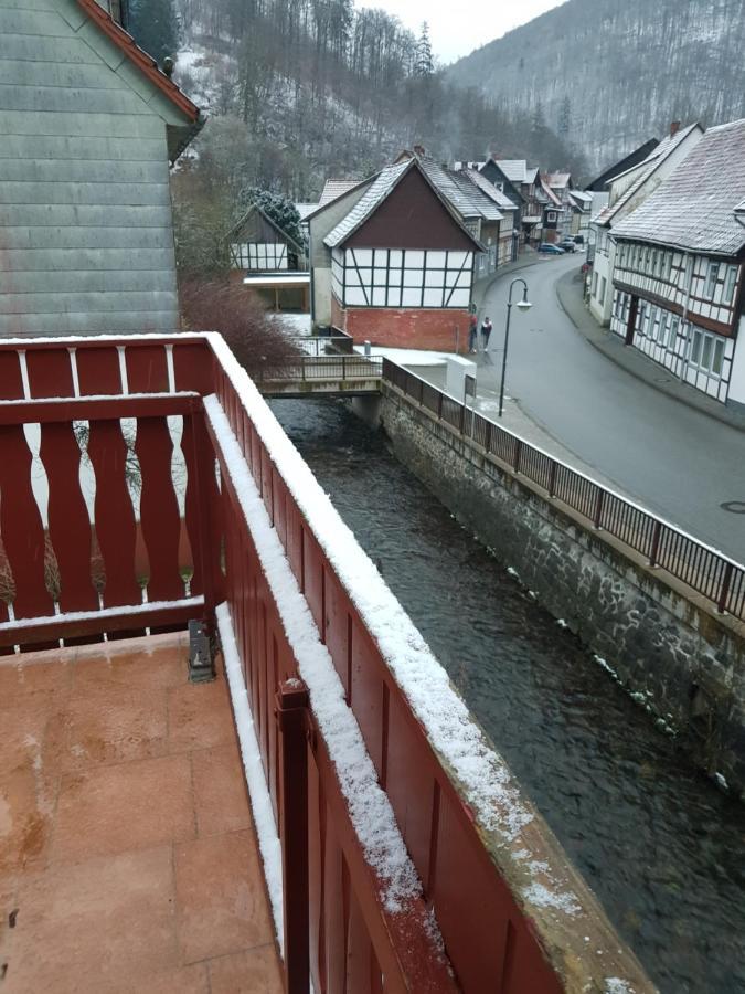 Haus Am Fluss Mit Wunderschoener Dachterrasse Mit Flussblick ,Garten Und Grill Zorge Zewnętrze zdjęcie