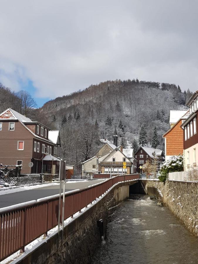Haus Am Fluss Mit Wunderschoener Dachterrasse Mit Flussblick ,Garten Und Grill Zorge Zewnętrze zdjęcie