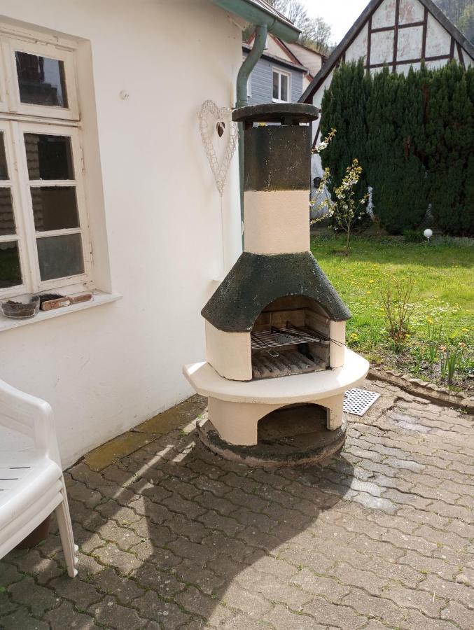 Haus Am Fluss Mit Wunderschoener Dachterrasse Mit Flussblick ,Garten Und Grill Zorge Zewnętrze zdjęcie